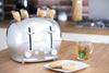4-Slice Chrome Funky Toaster