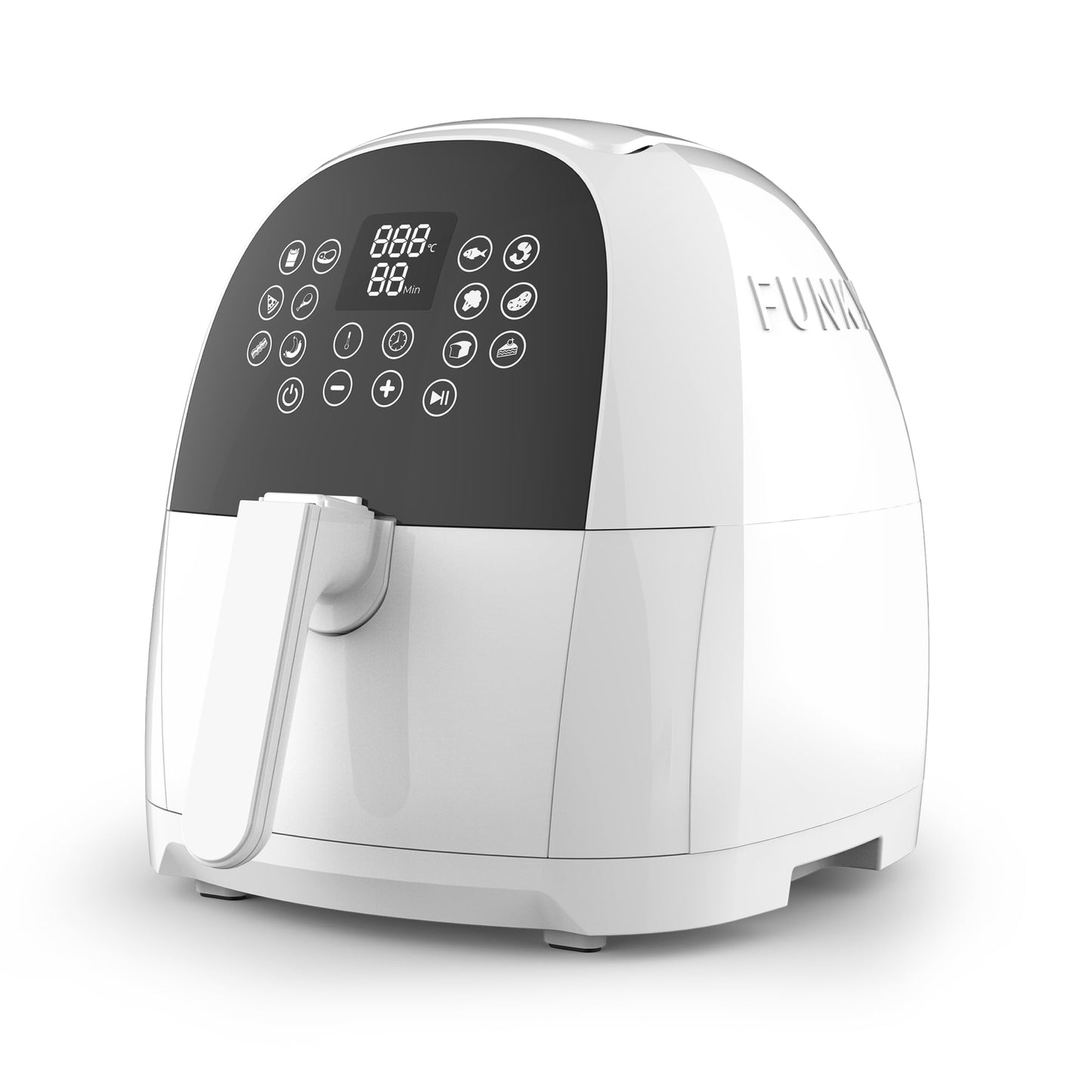 White Funky Air Fryer 5.5L