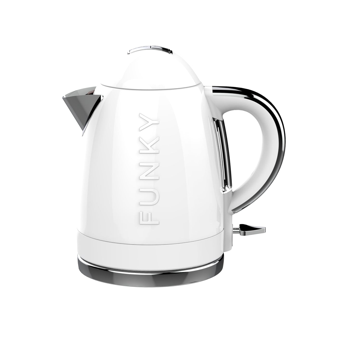 White Funky Kettle