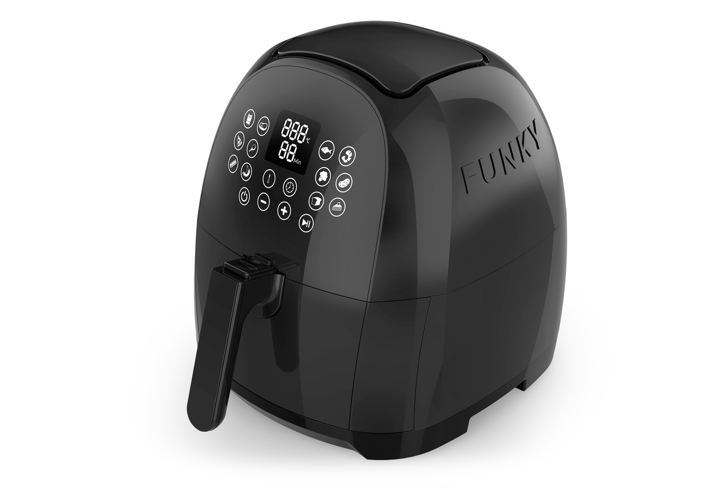 Black Funky Air Fryer 5.5L