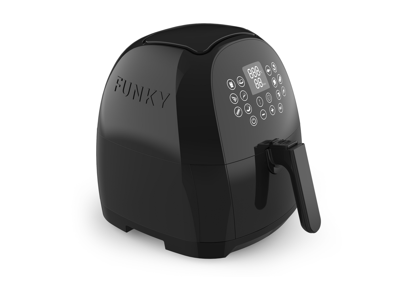 Black Funky Air Fryer 5.5L