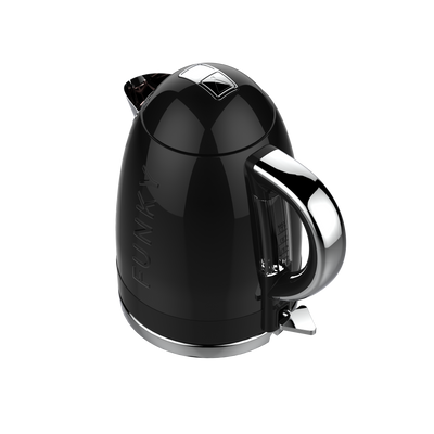 Black Funky Kettle and 4-Slice Funky Toaster Set