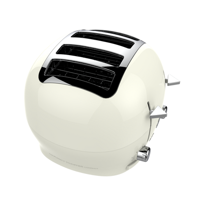 4-Slice Cream Funky Toaster