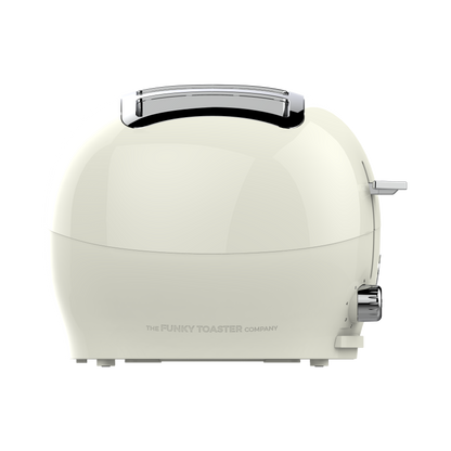 4-Slice Cream Funky Toaster