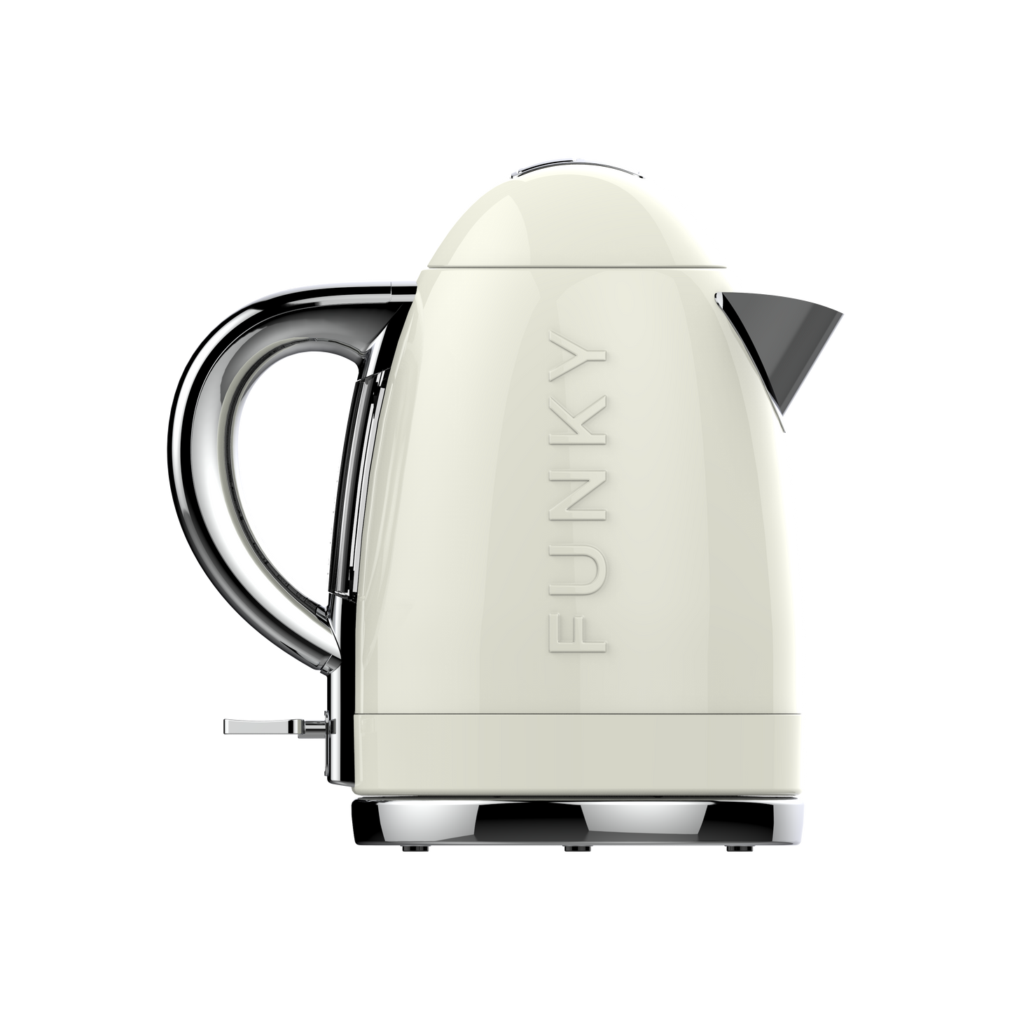 Cream Funky Kettle