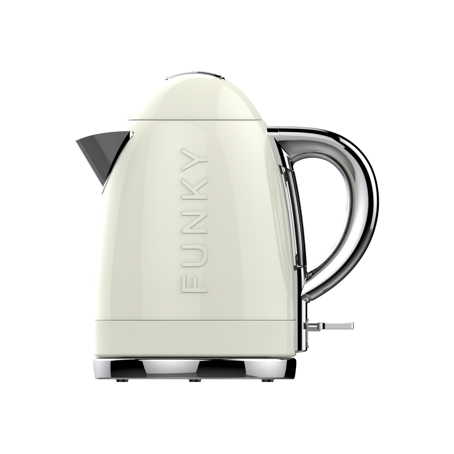 Cream Funky Kettle