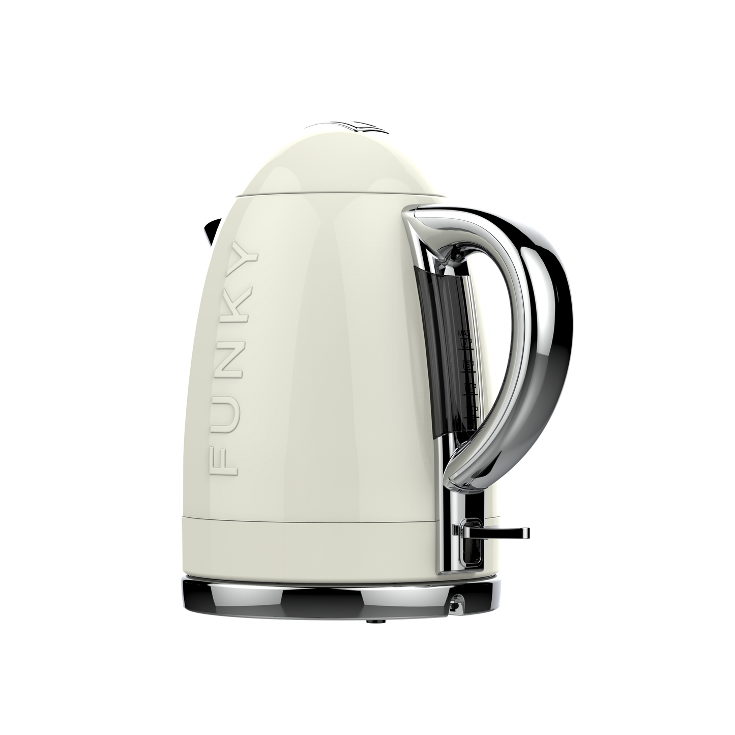 Cream Funky Kettle