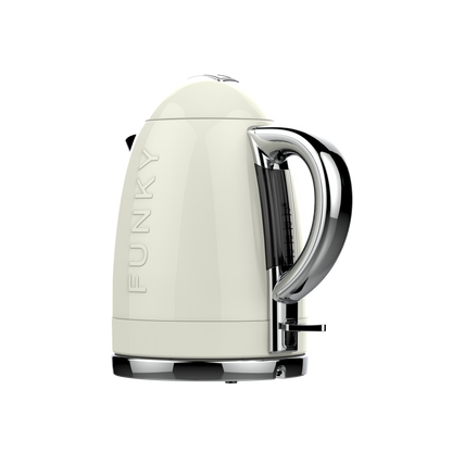 Cream Funky Kettle