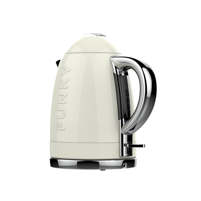 Cream Funky Kettle