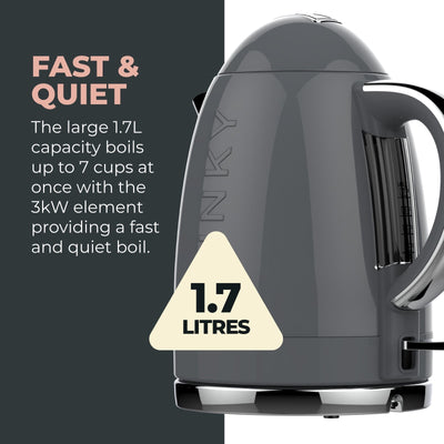 Grey Funky Kettle