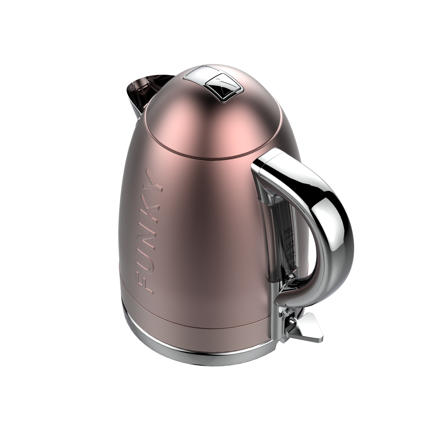 Rose Gold Pink Funky Kettle