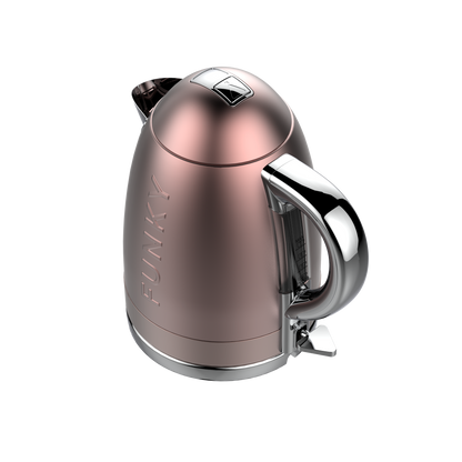 Rose Gold Pink Funky Kettle