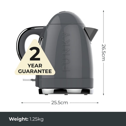 Grey Funky Kettle