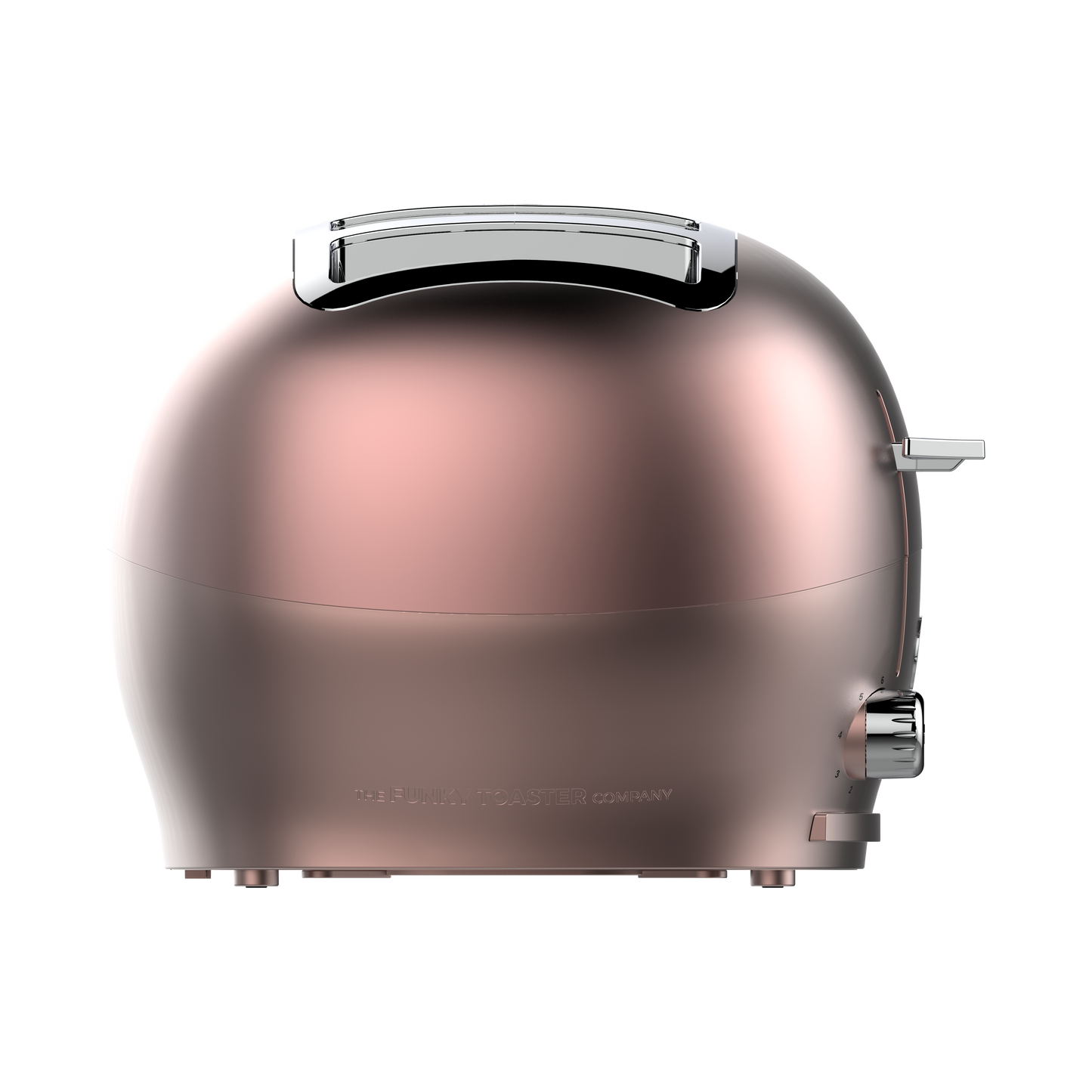 4-Slice Rose Gold Pink Funky Toaster