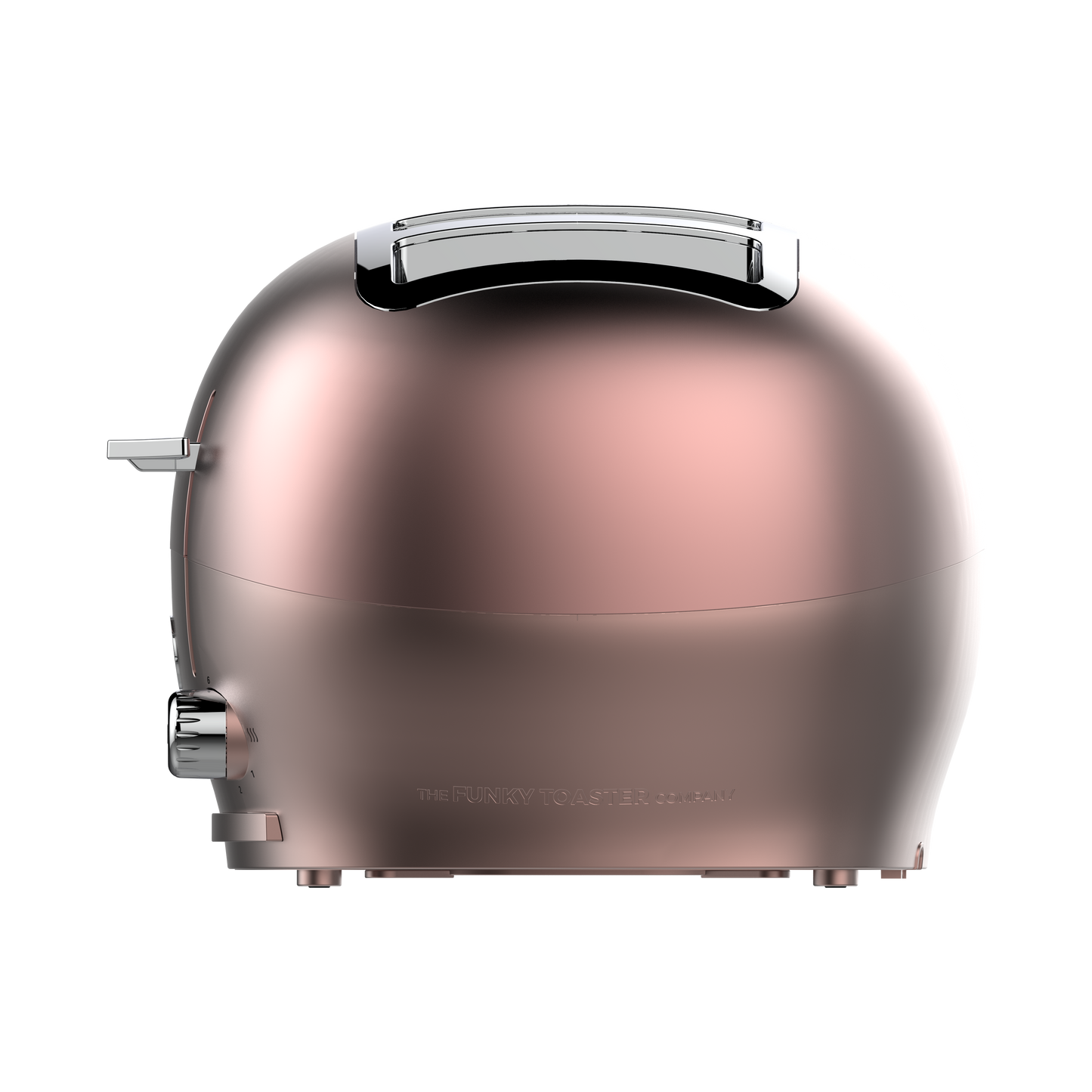 4-Slice Rose Gold Pink Funky Toaster