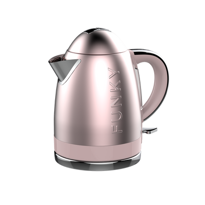 Rose Gold Pink Funky Kettle