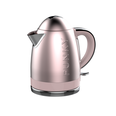 Rose Gold Pink Funky Kettle