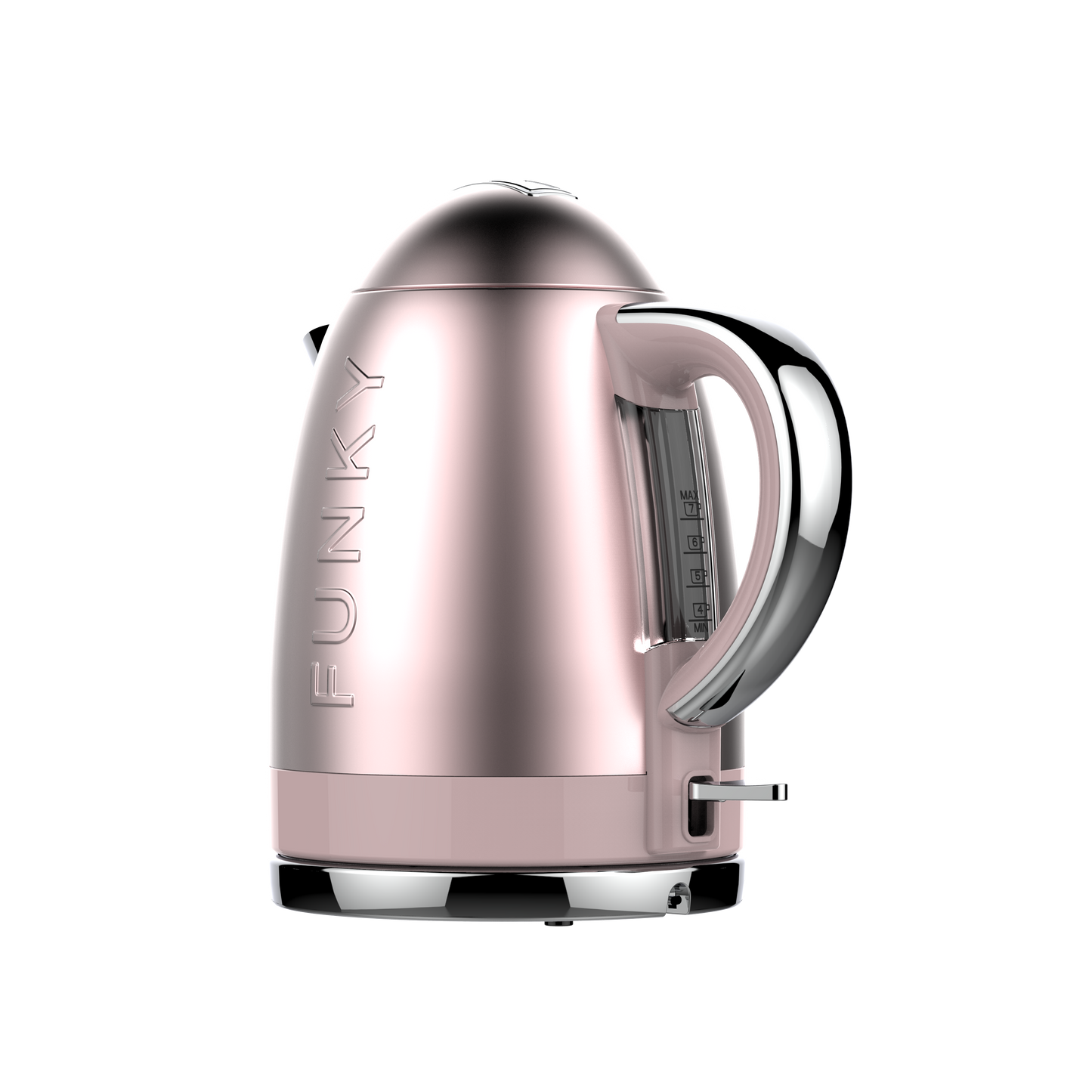 Rose Gold Pink Funky Kettle