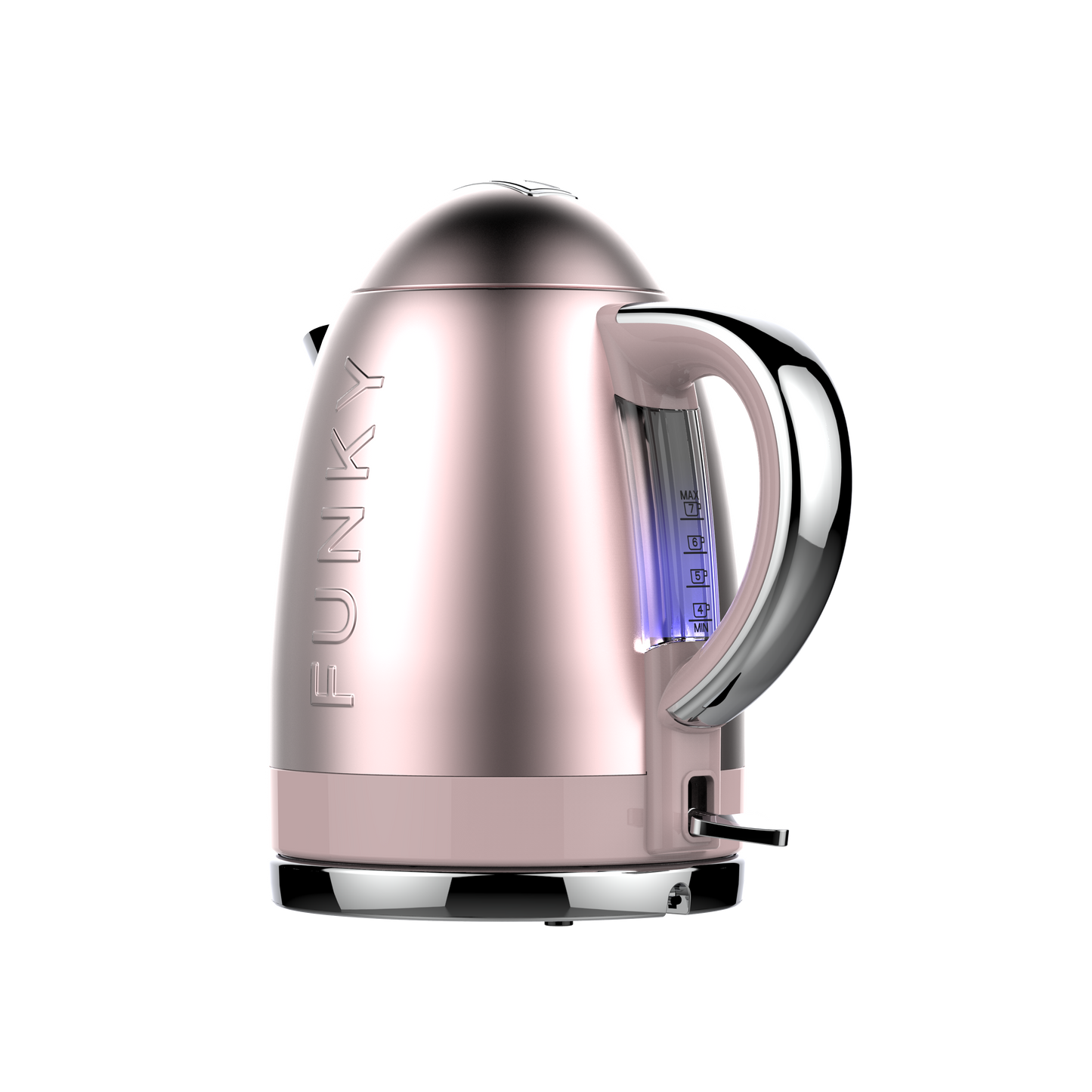 Rose Gold Pink Funky Kettle