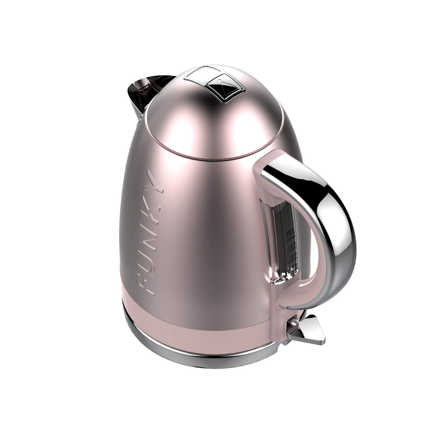 Rose Gold Pink Funky Kettle