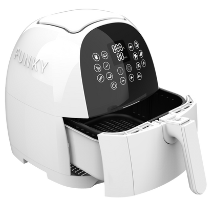 White Funky Air Fryer 5.5L