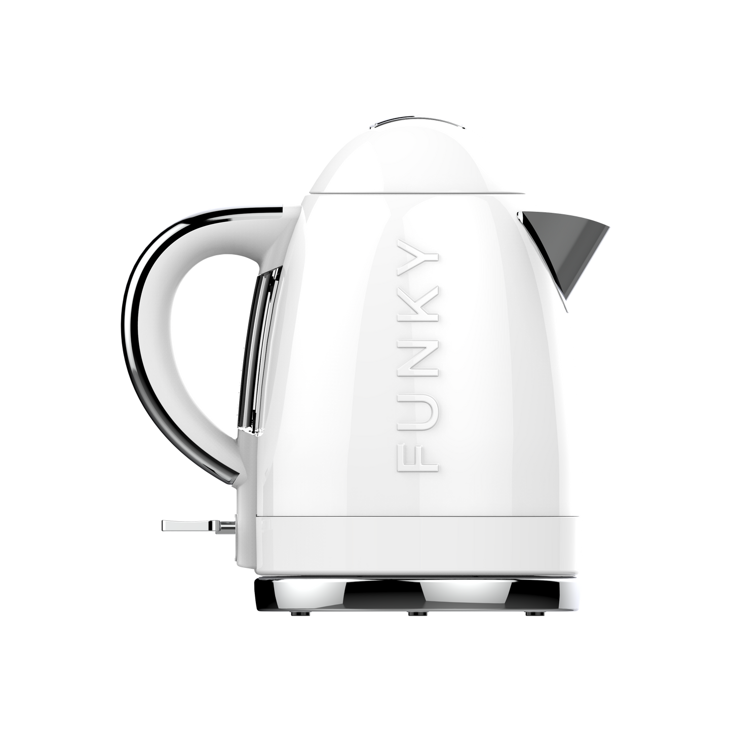 White Funky Kettle