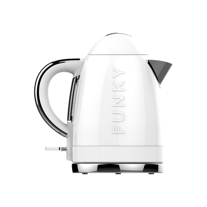 White Funky Kettle