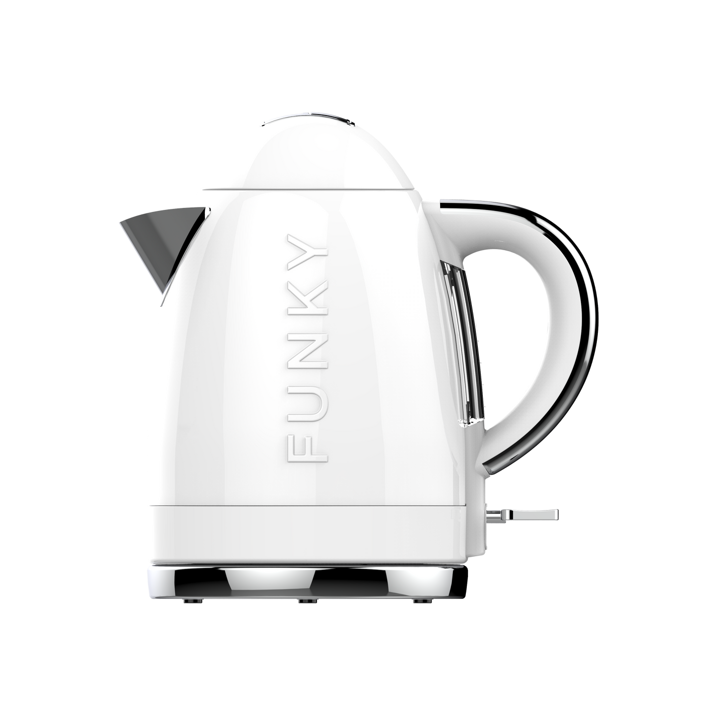 White Funky Kettle