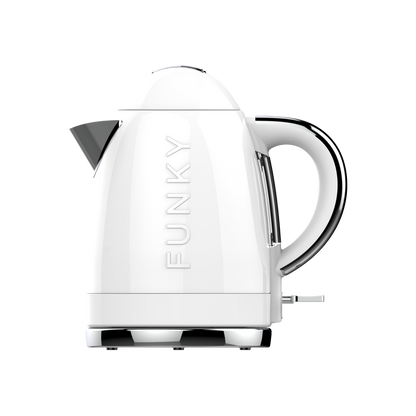 White Funky Kettle