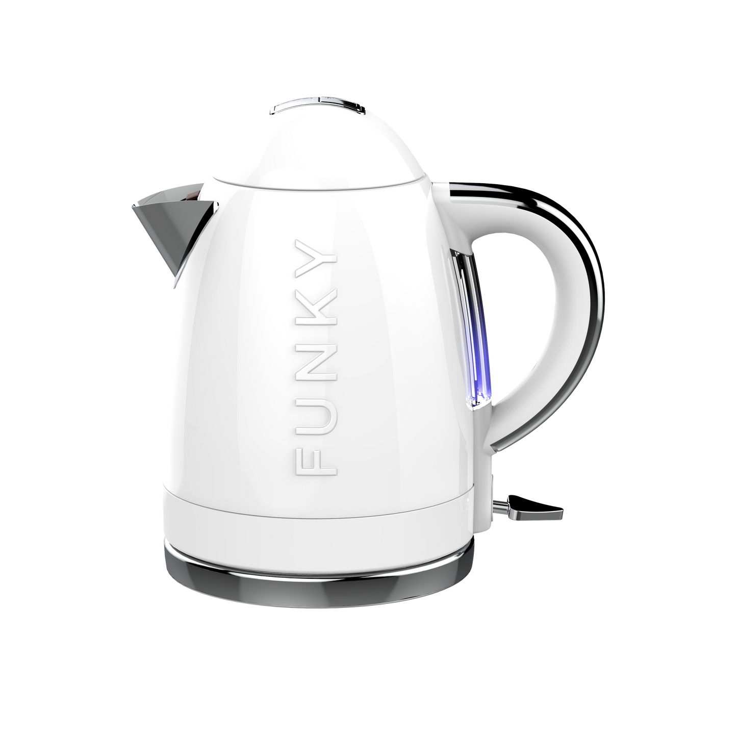 White Funky Kettle