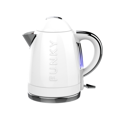 White Funky Kettle