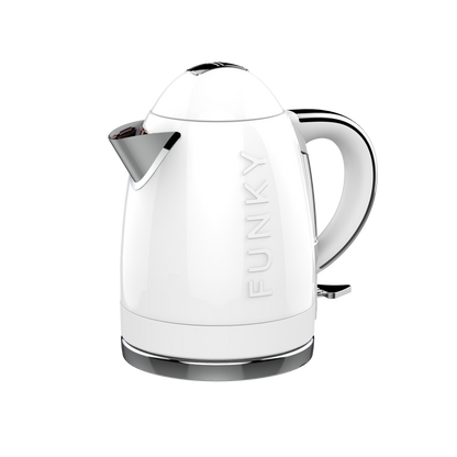 White Funky Kettle