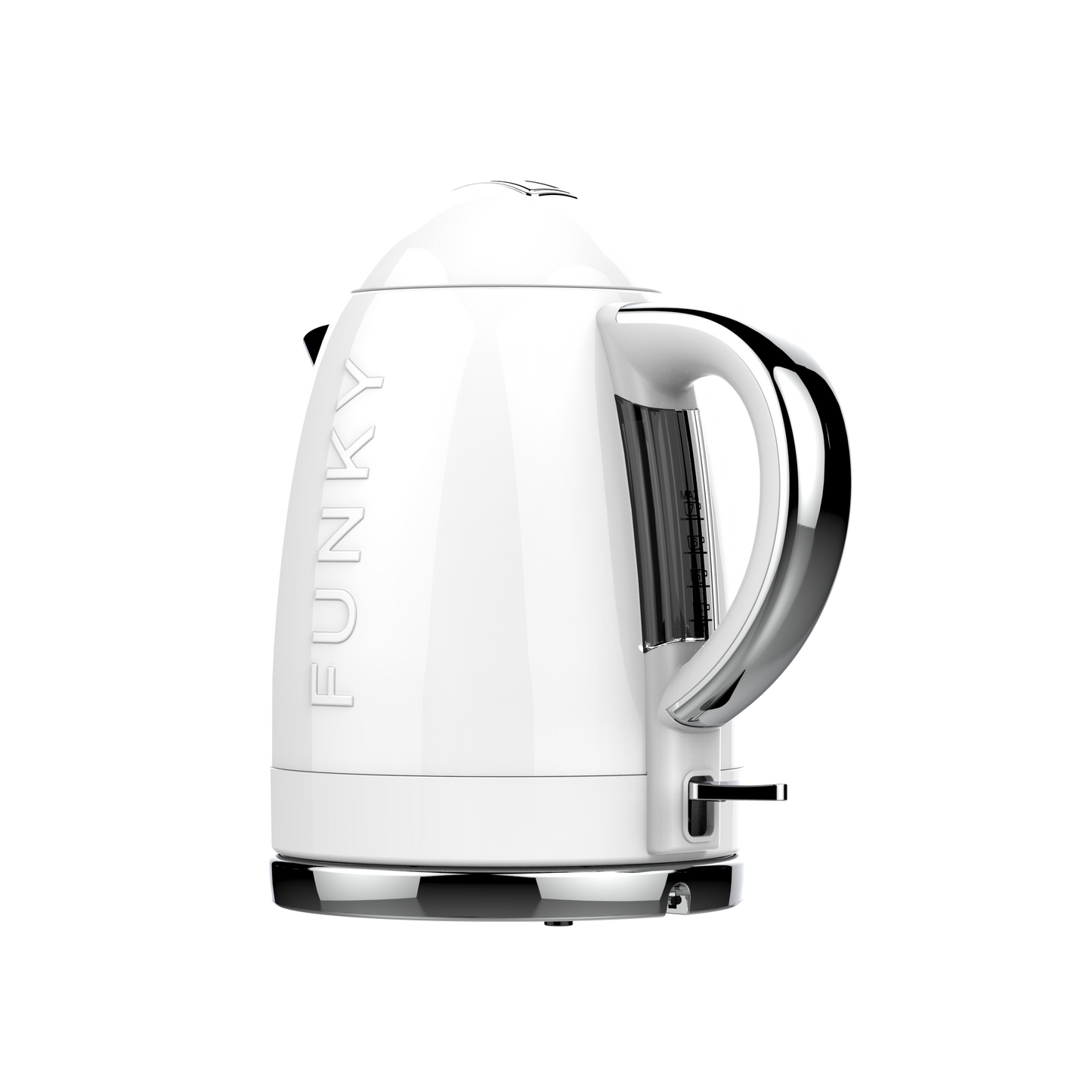 White Funky Kettle