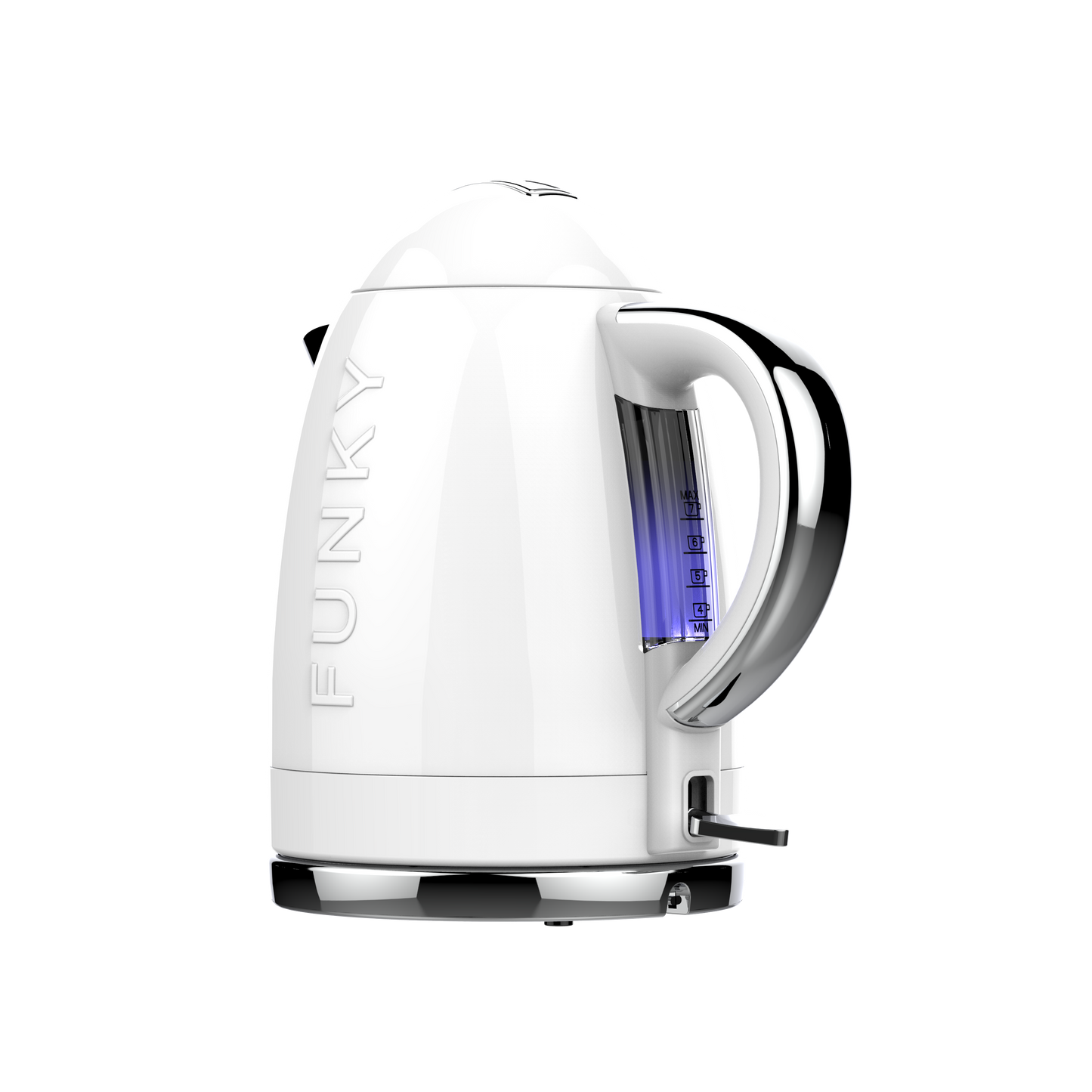 White Funky Kettle