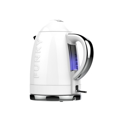 White Funky Kettle