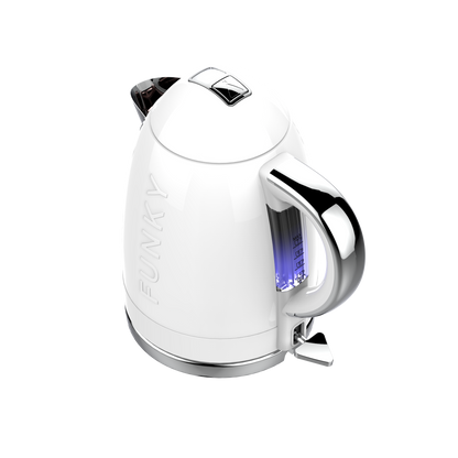 White Funky Kettle