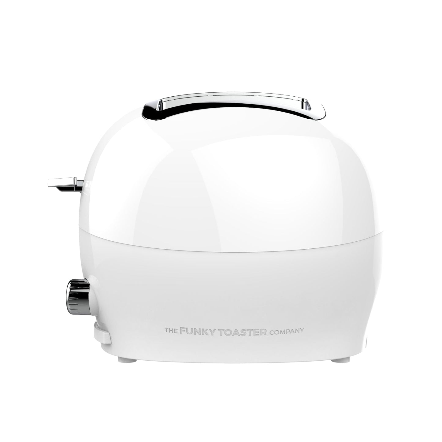 4-Slice White Funky Toaster