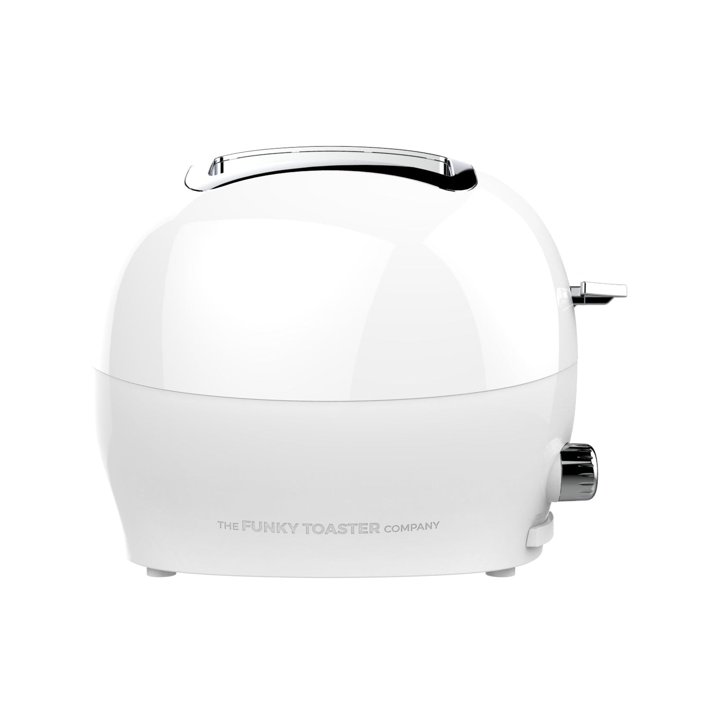 4-Slice White Funky Toaster